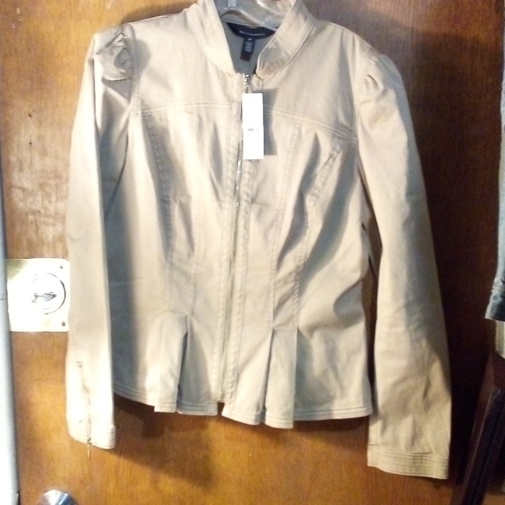 White House Black Market Tan Jacket